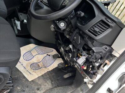 Car footwell
